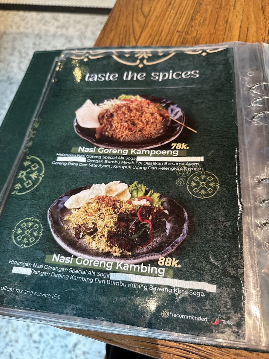 Menu The Soga Eatery-8