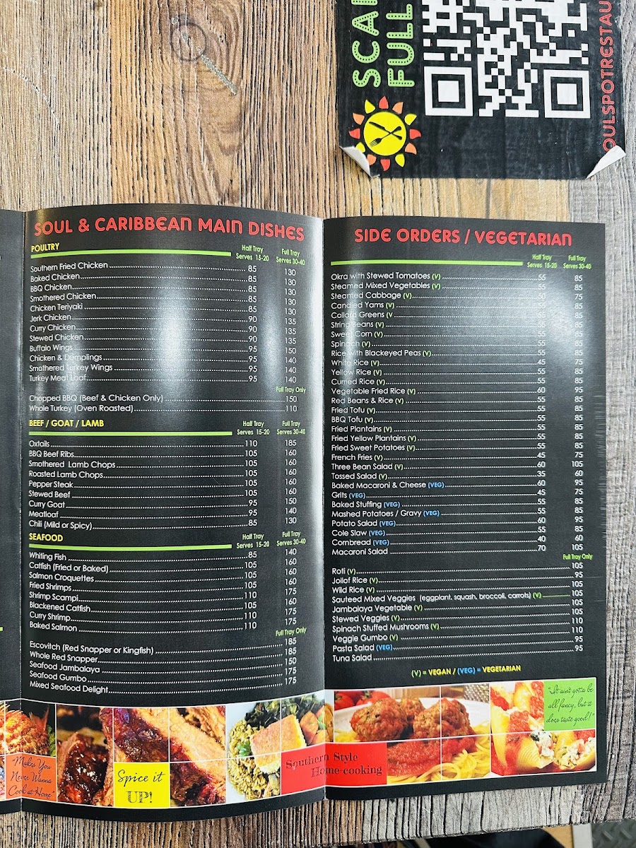 Menu The Soul Spot-10