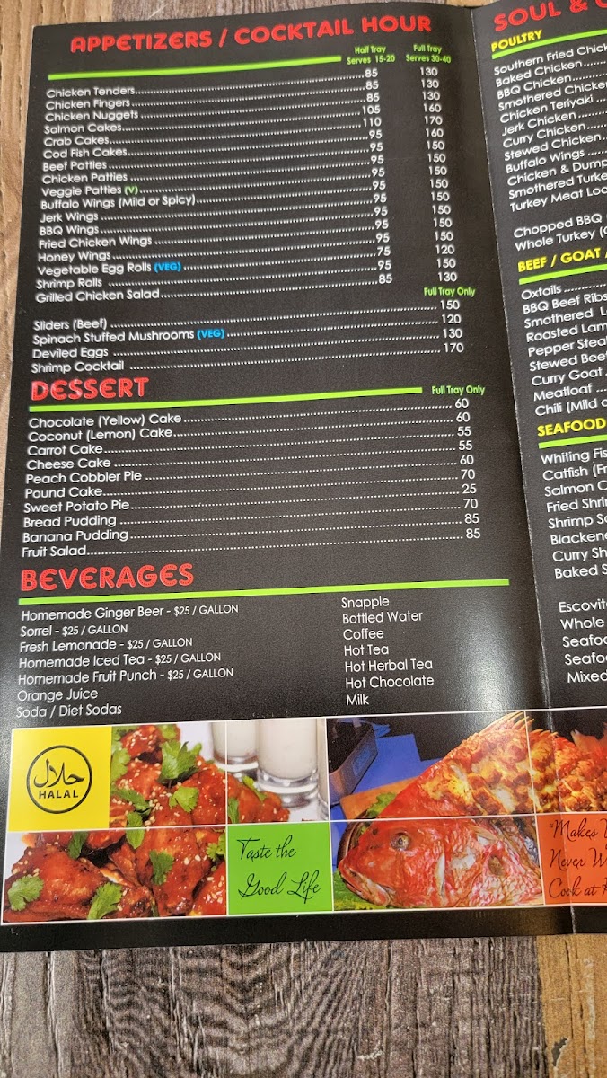 Menu The Soul Spot-9