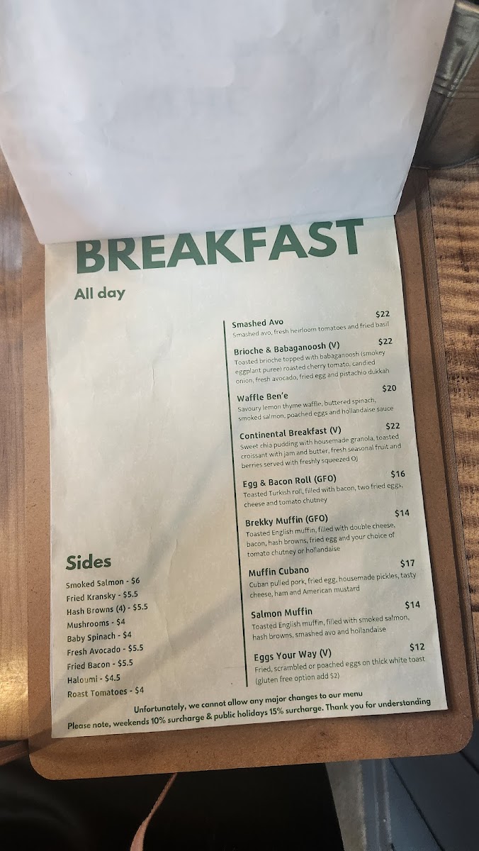 Menu The South Corner-5