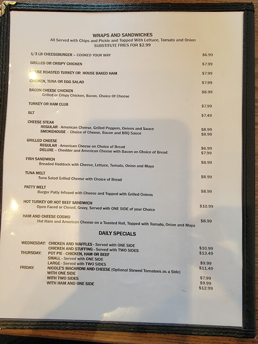 Menu The Special Place-3
