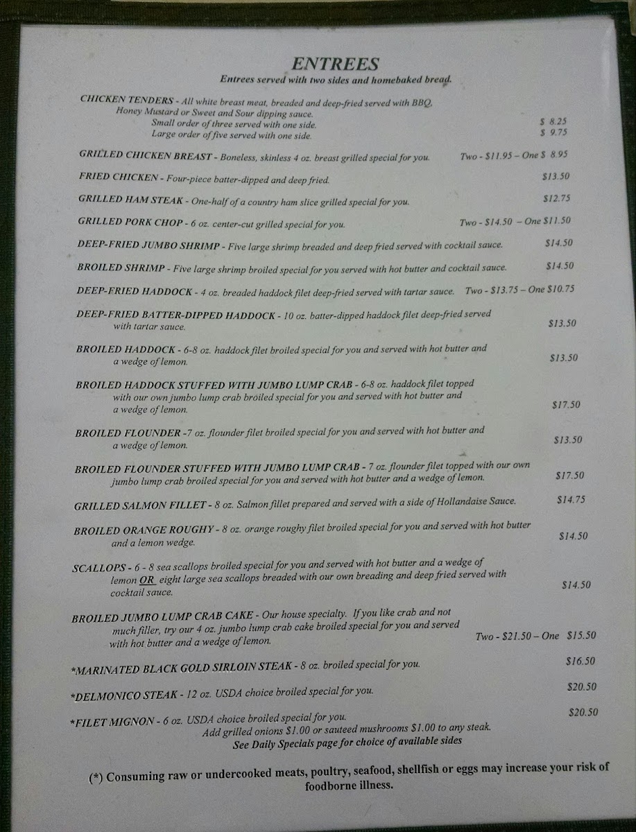Menu The Special Place-7