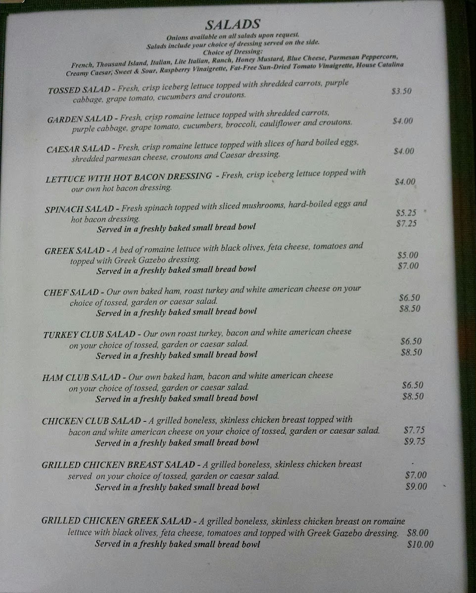 Menu The Special Place-8