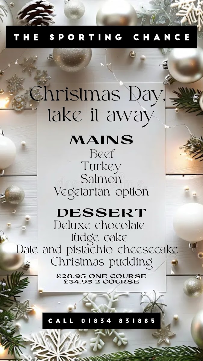 Menu The Sporting Chance-3