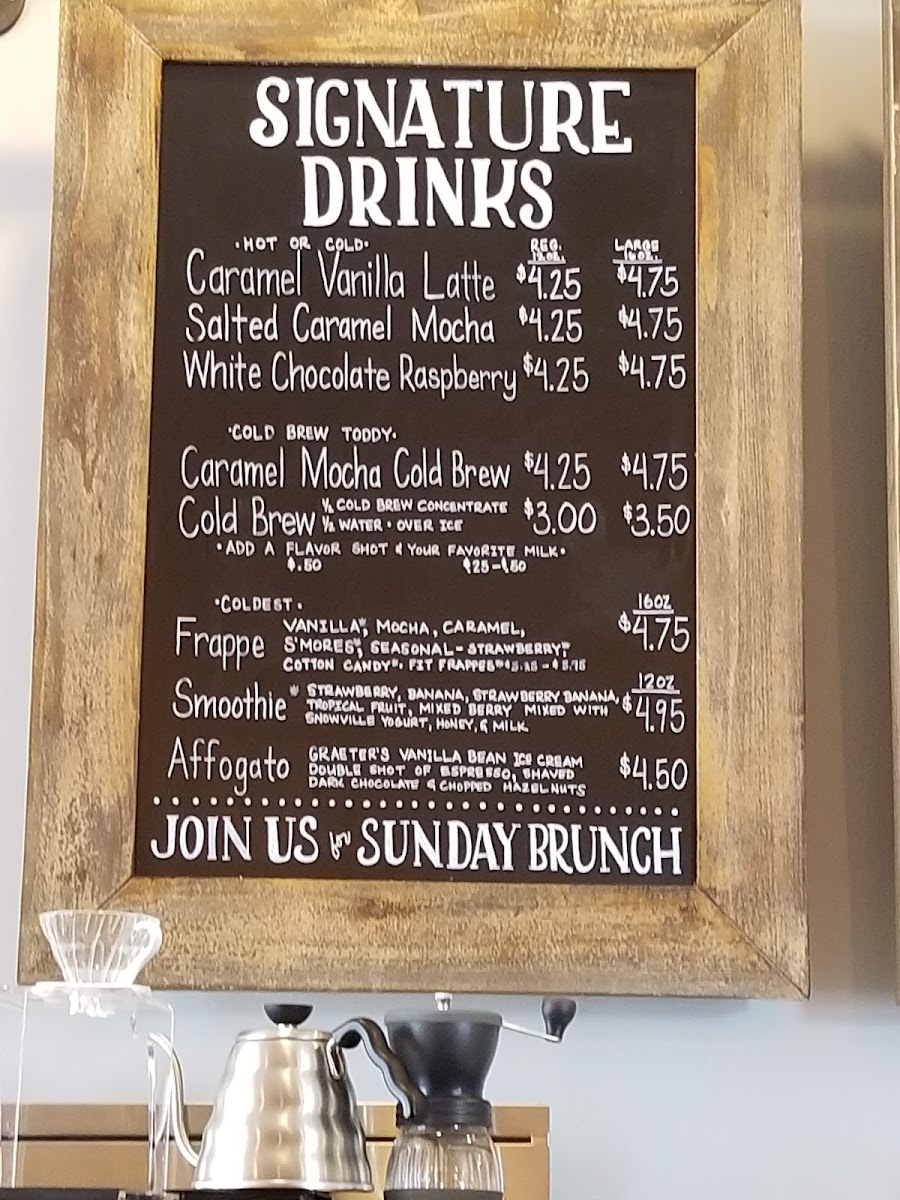 Menu The Spot On Main Café And Coffee Roasters-8