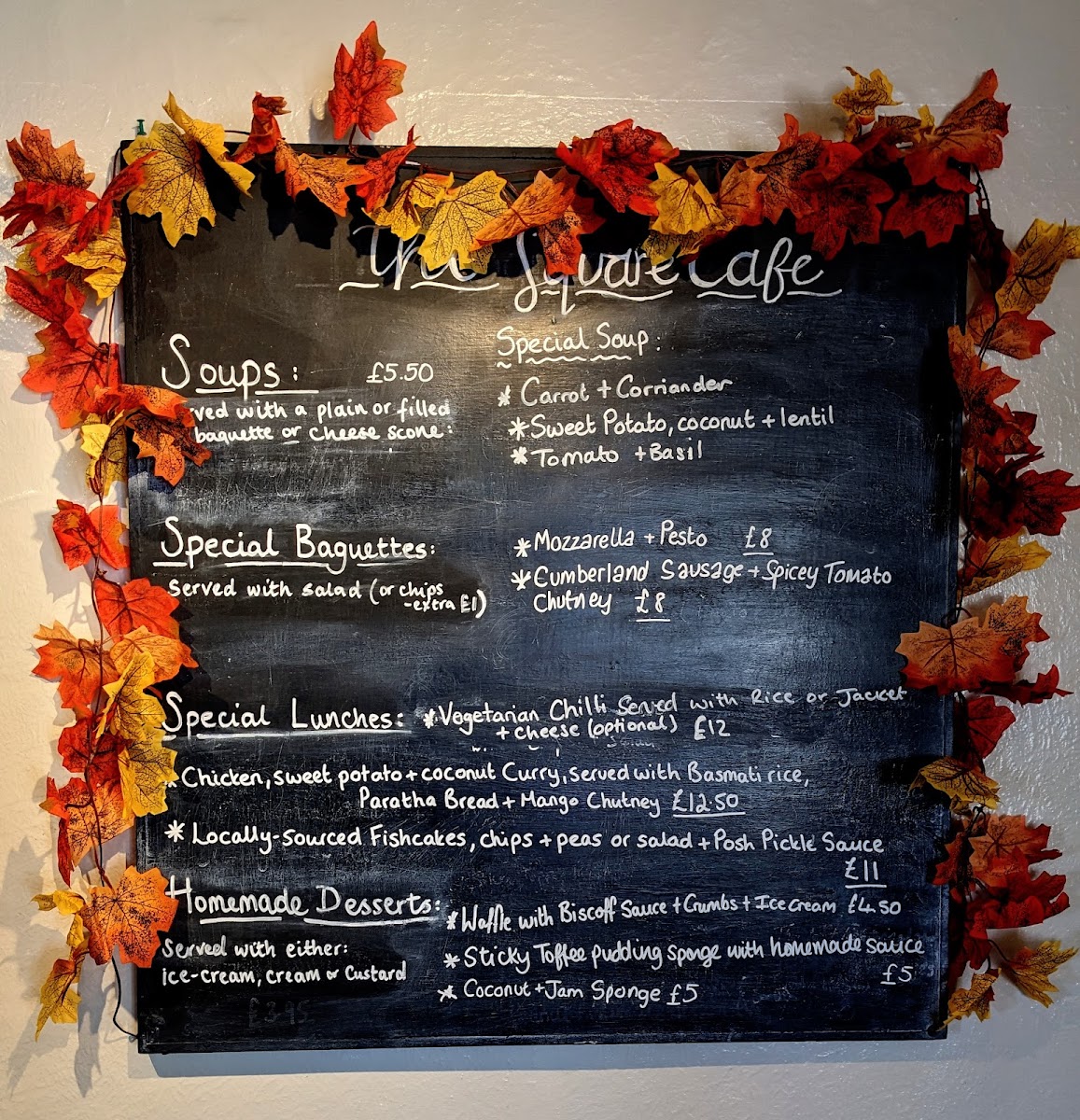 Menu The Square Café-3