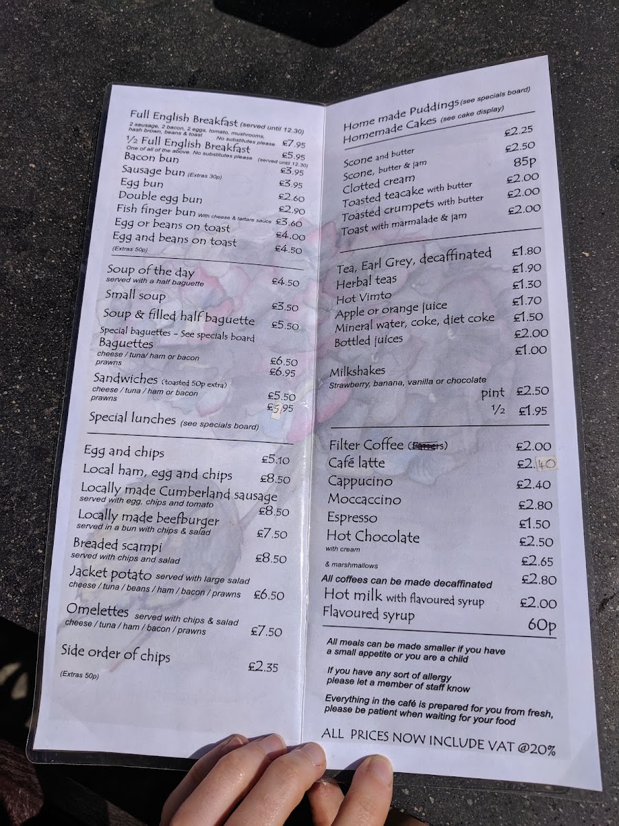 Menu The Square Café-7