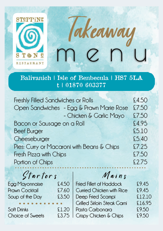 Menu The Stepping Stone Restaurant-3