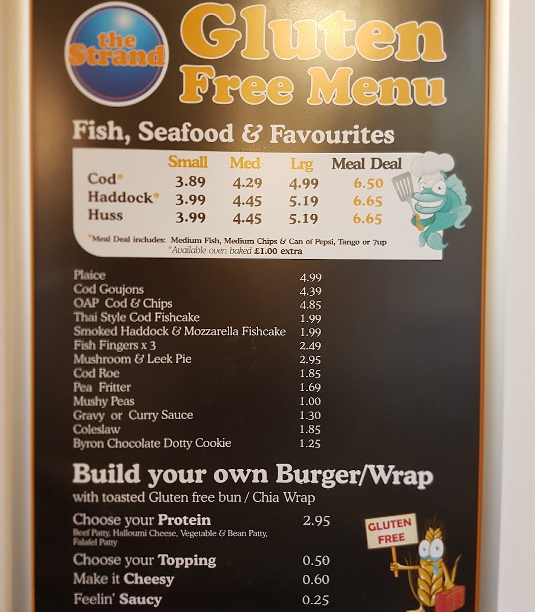 Menu The Strand Fish And Chips-3