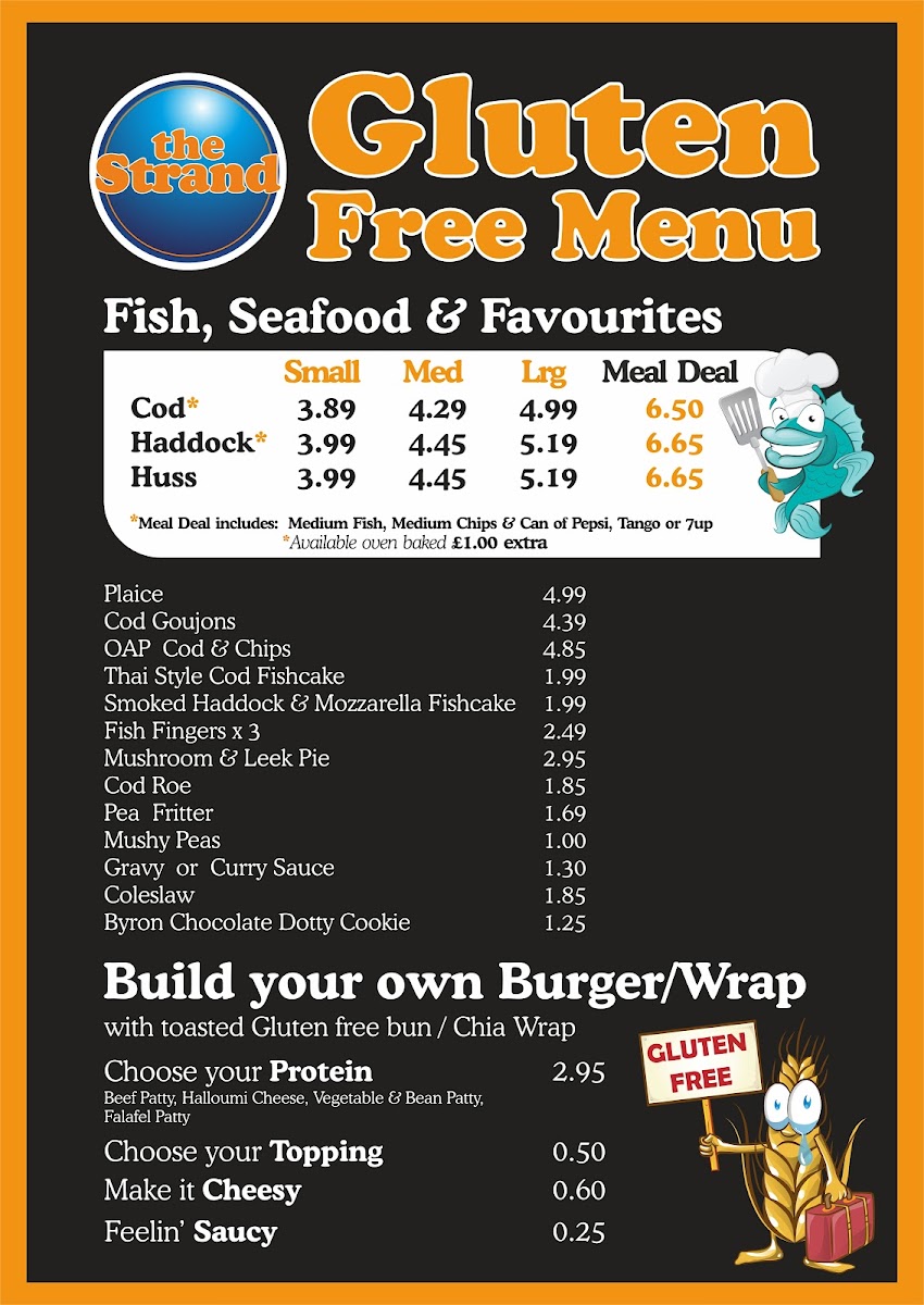 Menu The Strand Fish And Chips-8