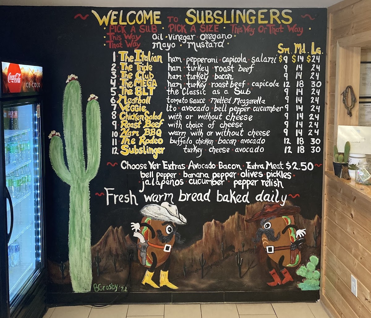 Menu The Subslingers-2