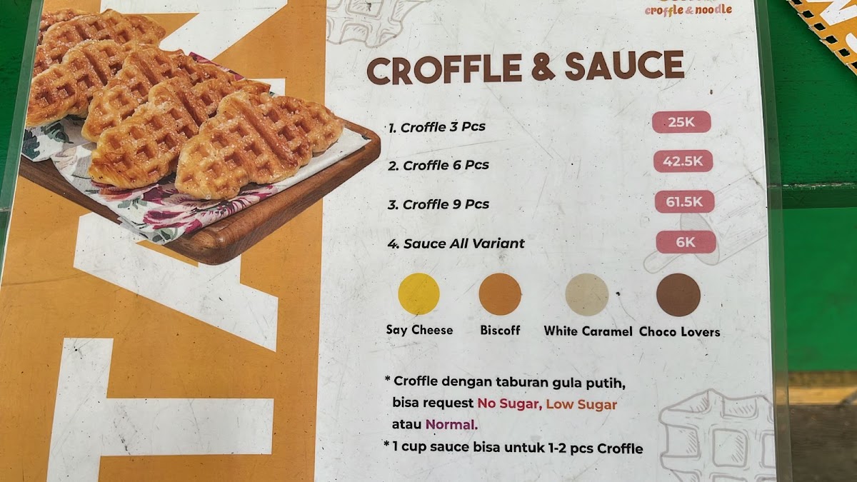 Menu The Sultan Croffle-2