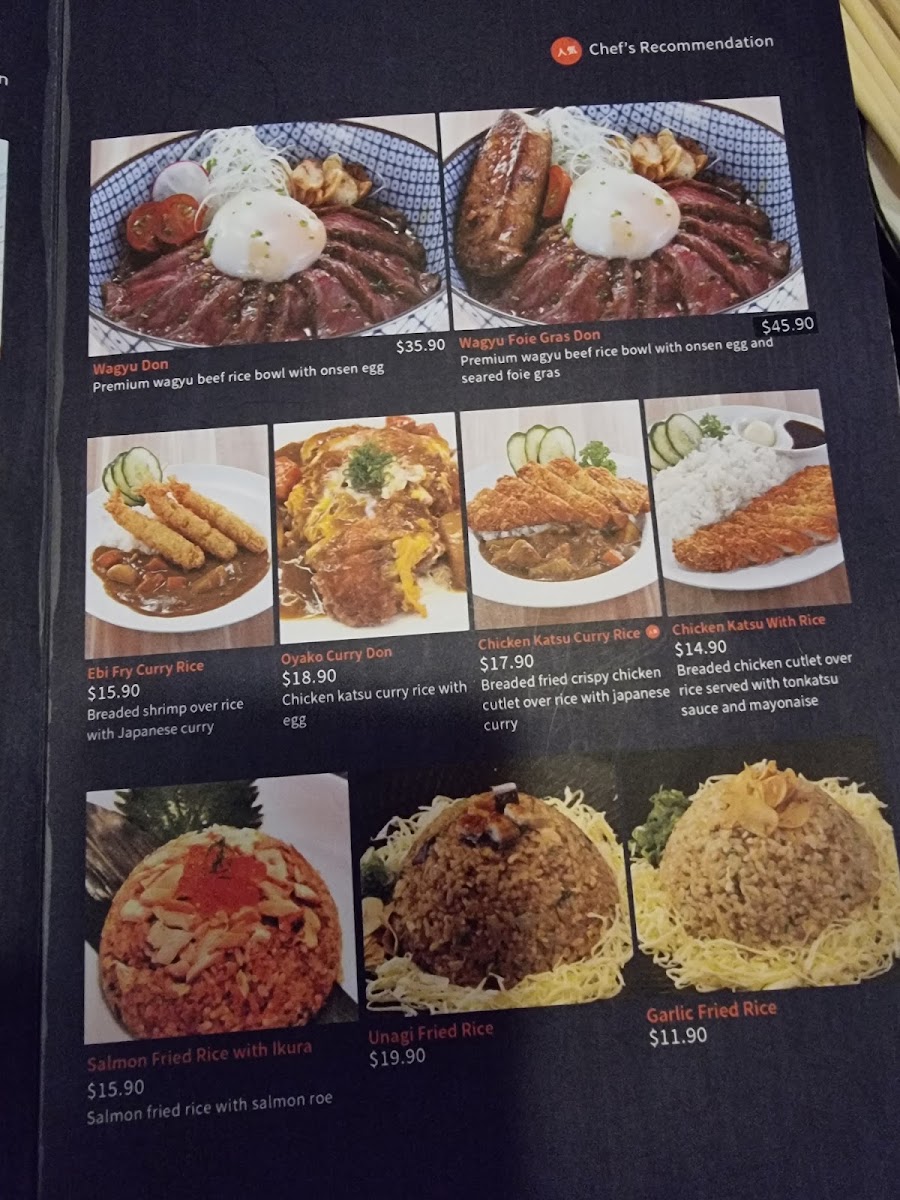 Menu The Sushi Bar-1