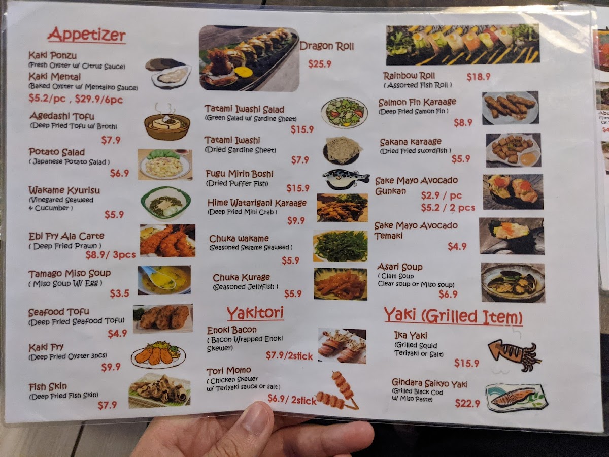 Menu The Sushi Bar-4