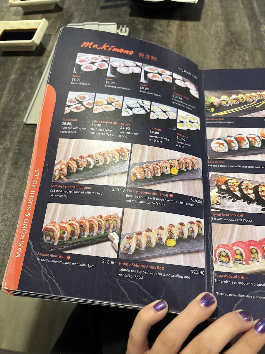 Menu The Sushi Bar-5