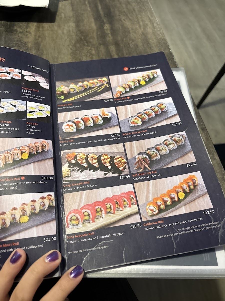 Menu The Sushi Bar-8