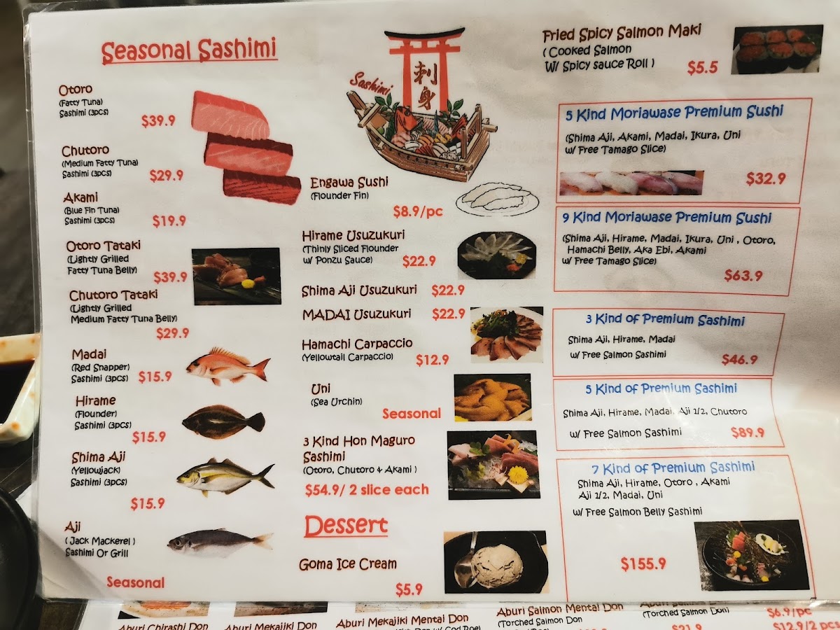 Menu The Sushi Bar-9