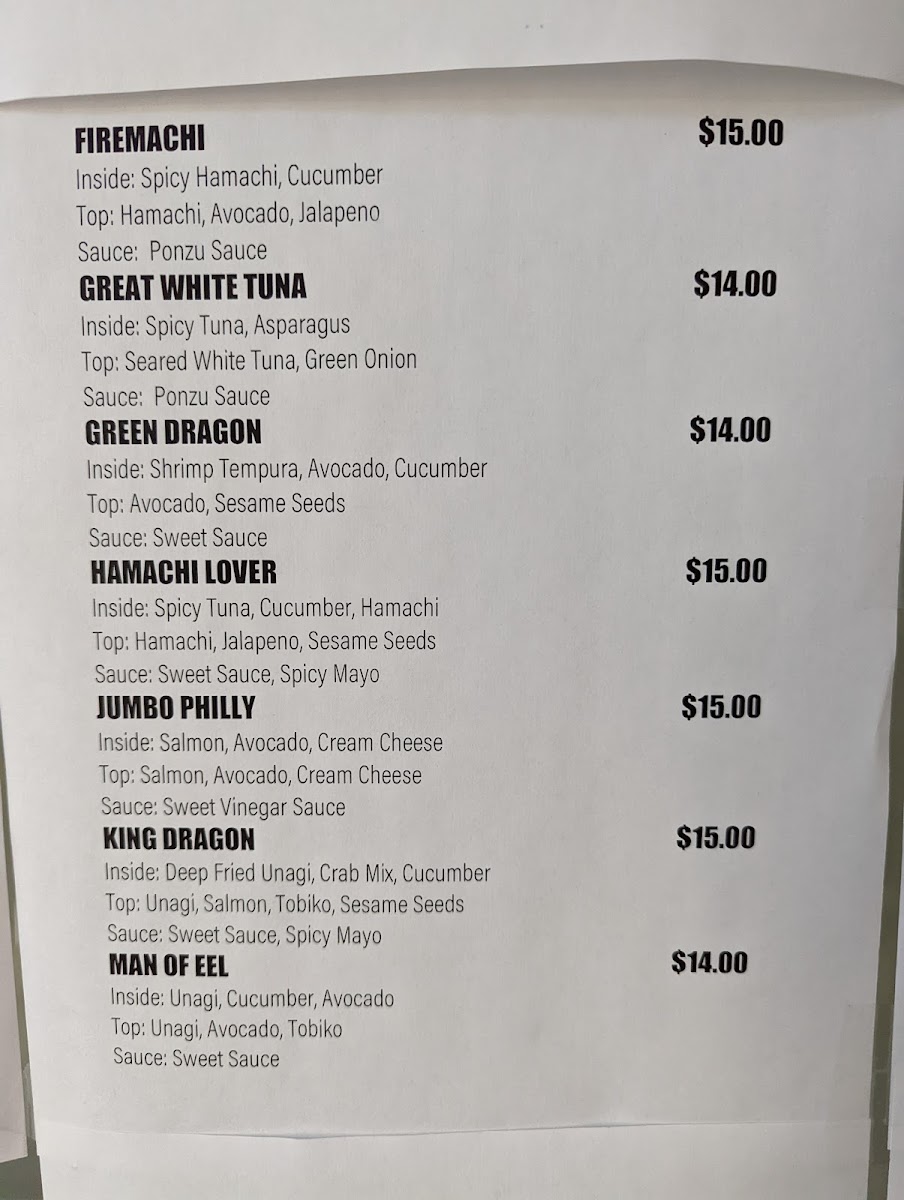 Menu The Sushi Heroes-10