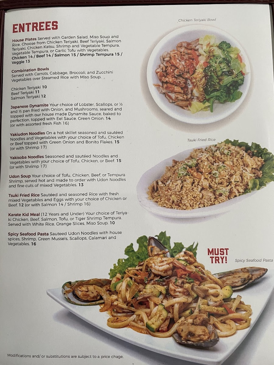 Menu The Sushi House Ventura-3