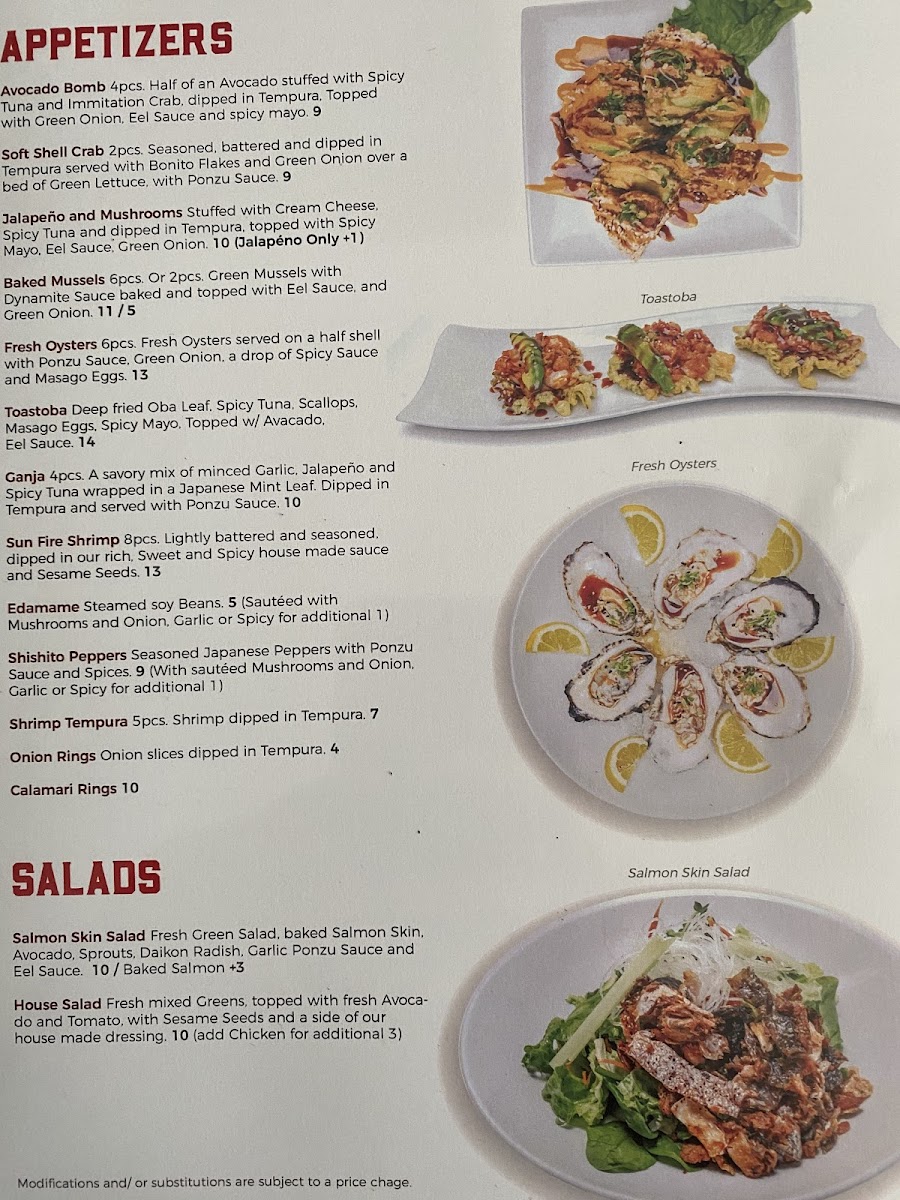 Menu The Sushi House Ventura-8