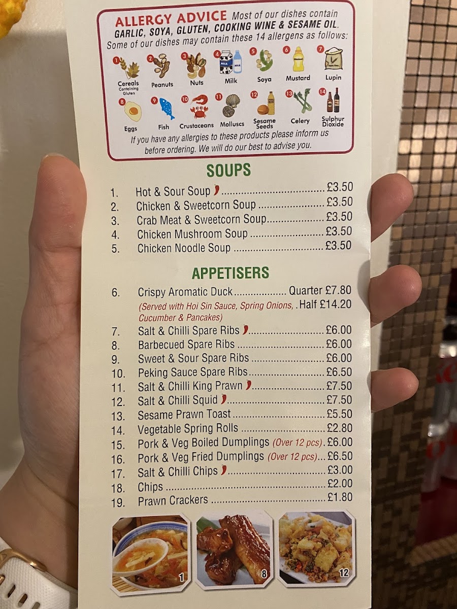 Menu The Szechuan Restaurant-10