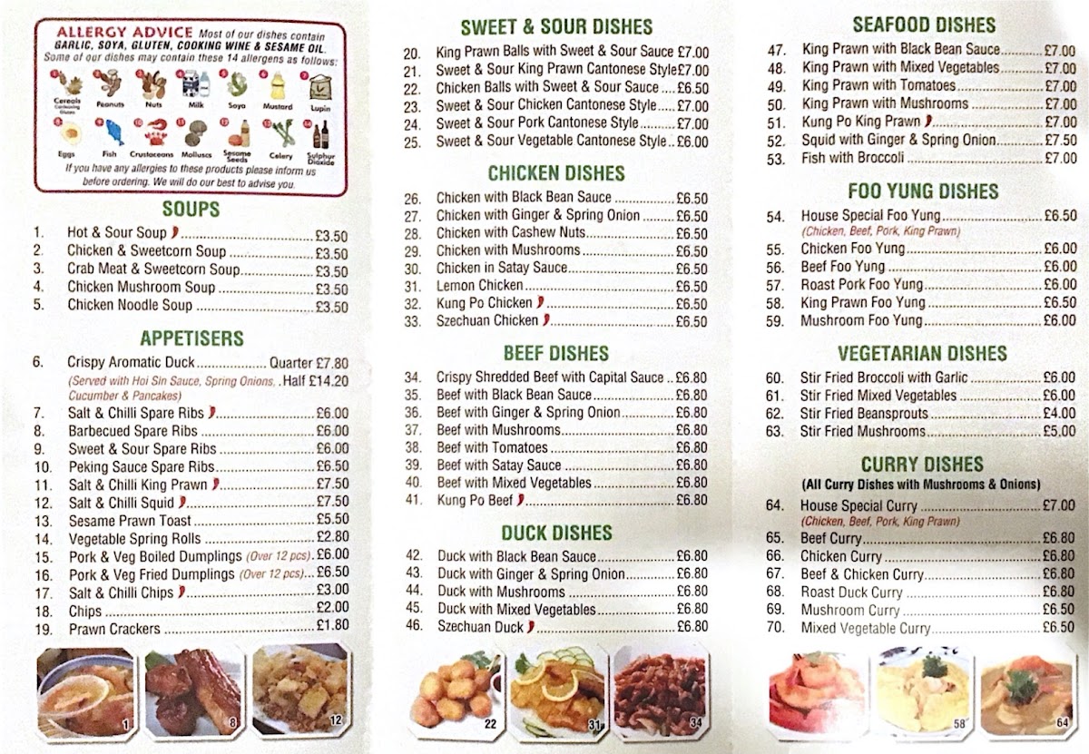 Menu The Szechuan Restaurant-3