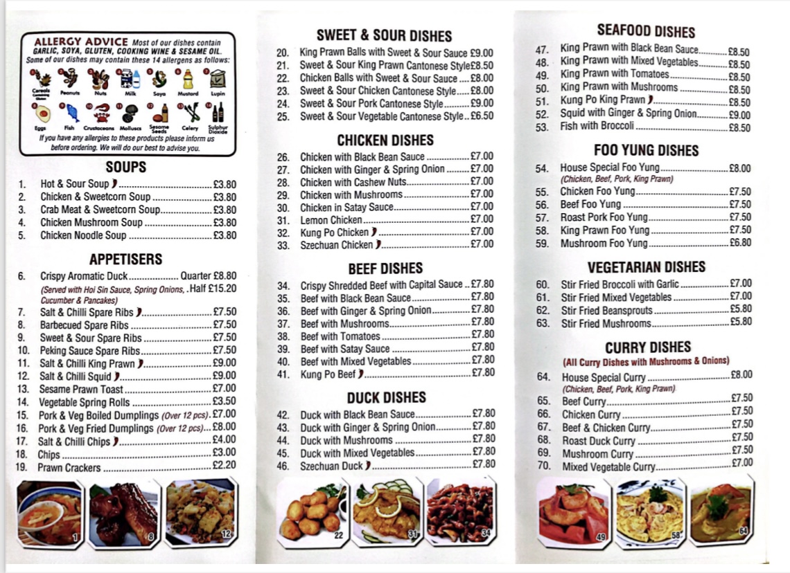Menu The Szechuan Restaurant-6