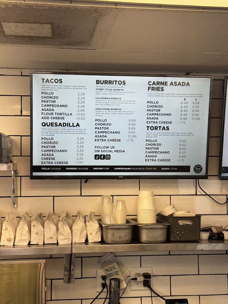 Menu The Taco Stand Taqueria Flat Rock-5