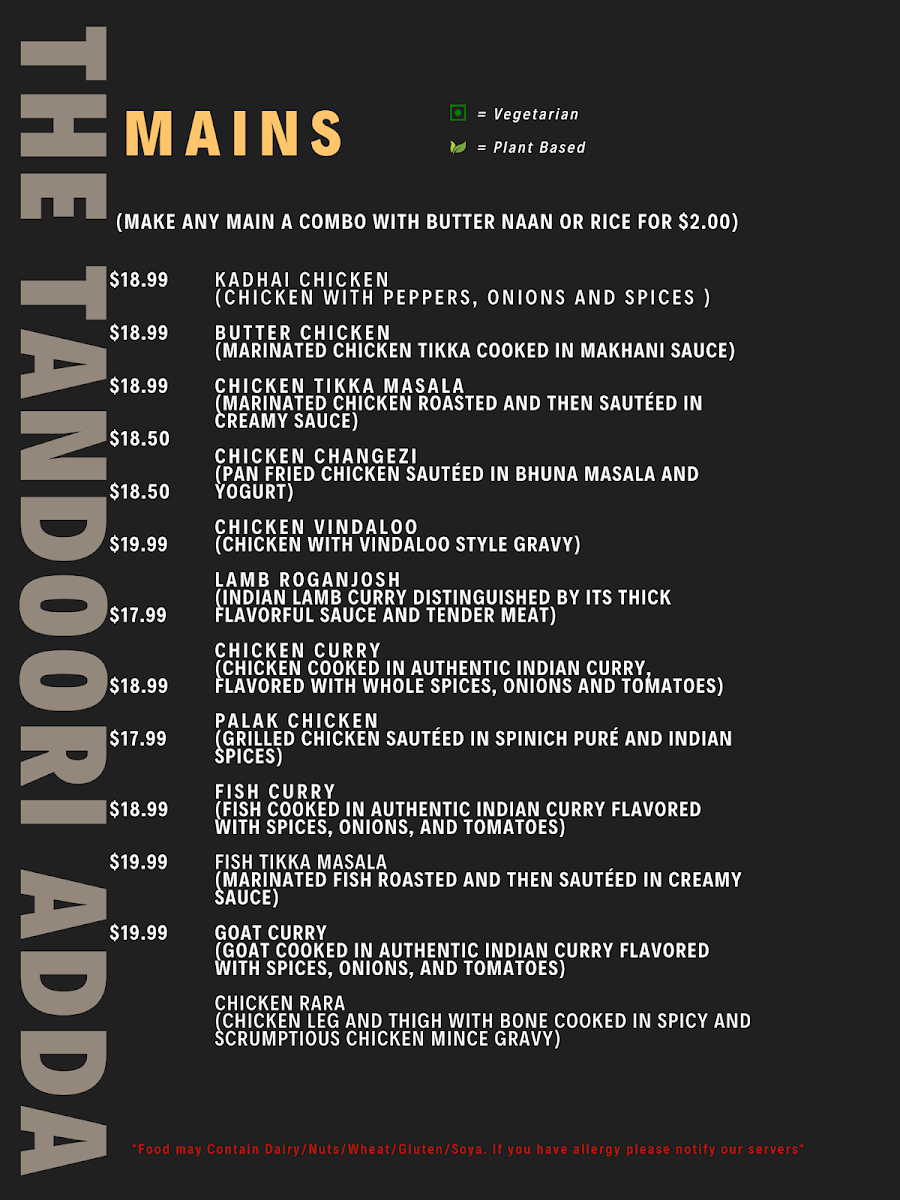 Menu The Tandoori Adda-6