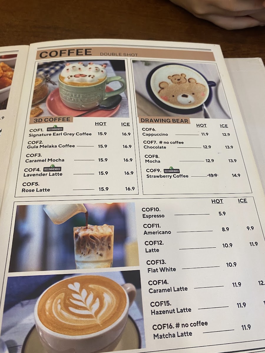Menu The Teddy-6