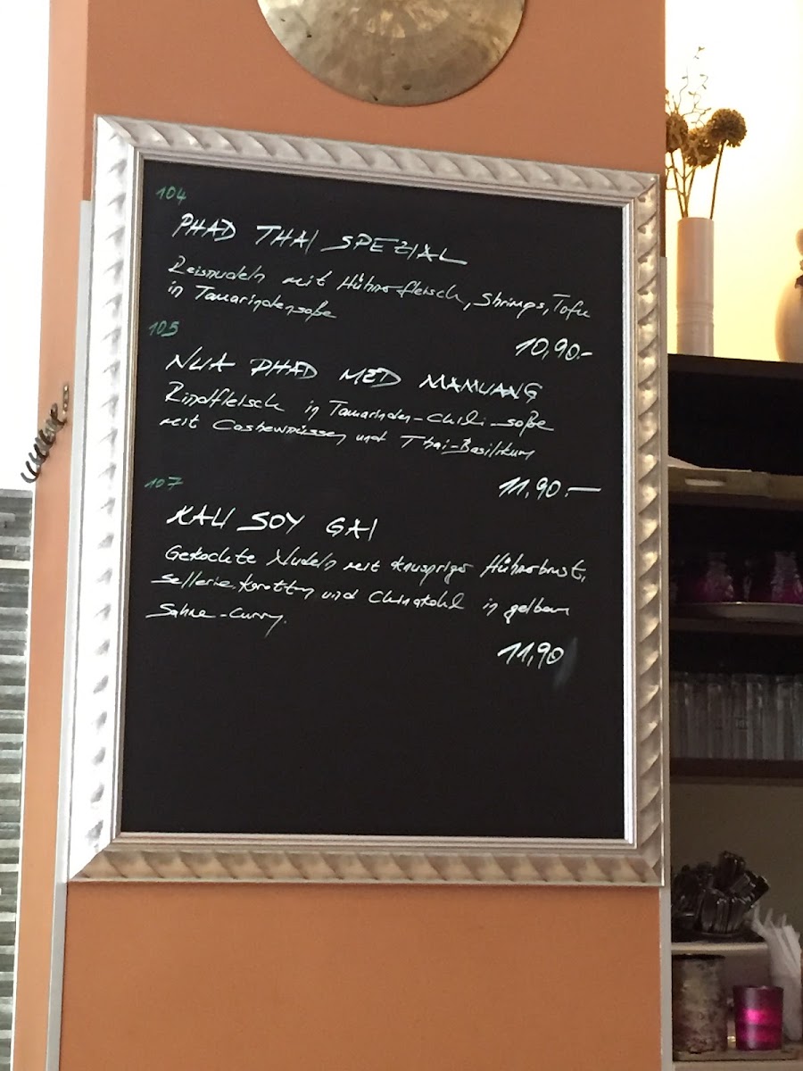 Menu The Thai Kaiserstraße-2