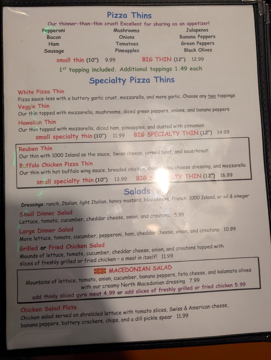 Menu The Thurman Cafe-2