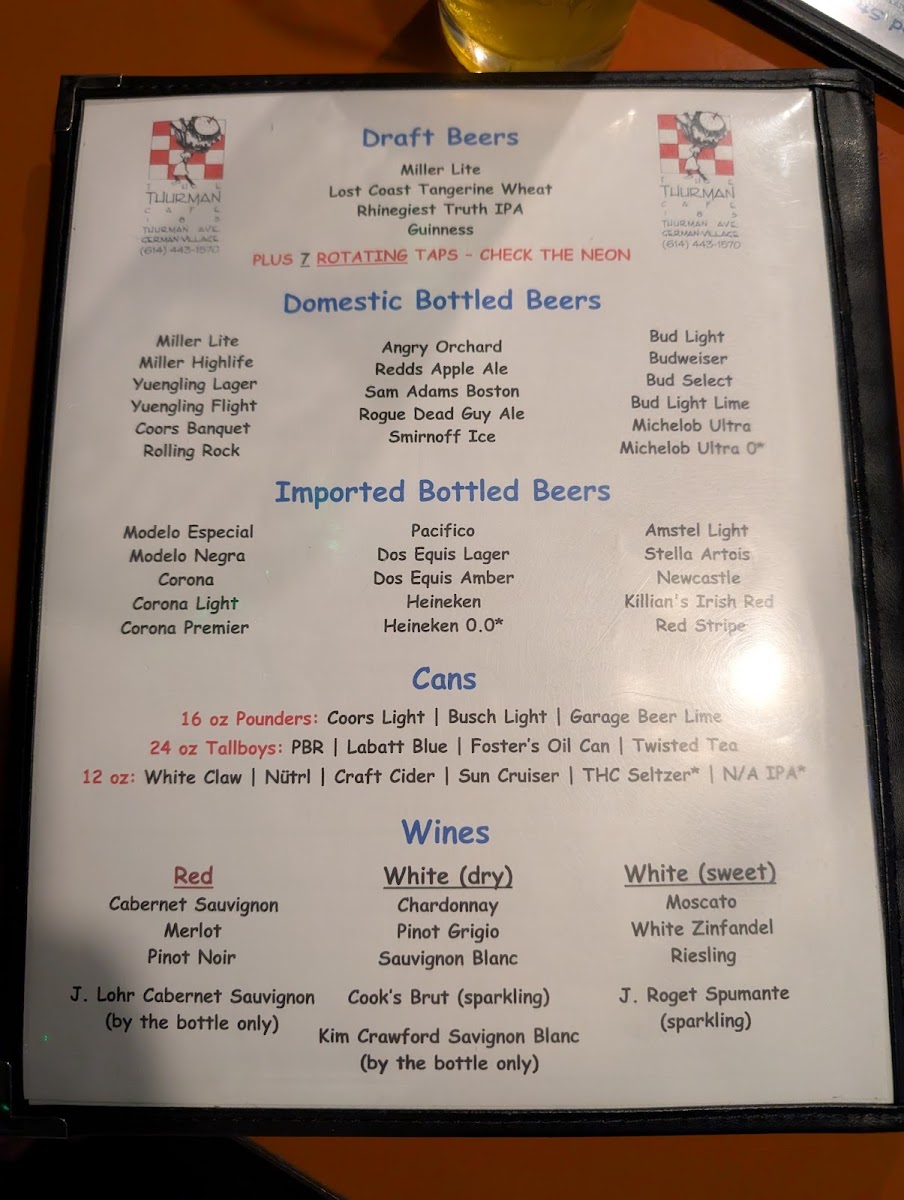 Menu The Thurman Cafe-9