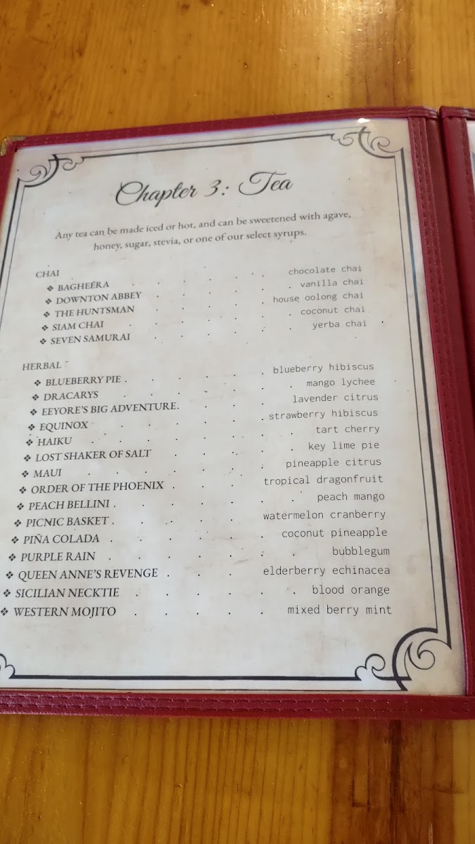 Menu The Tilted Windmill - An Eclectic Cafe-10