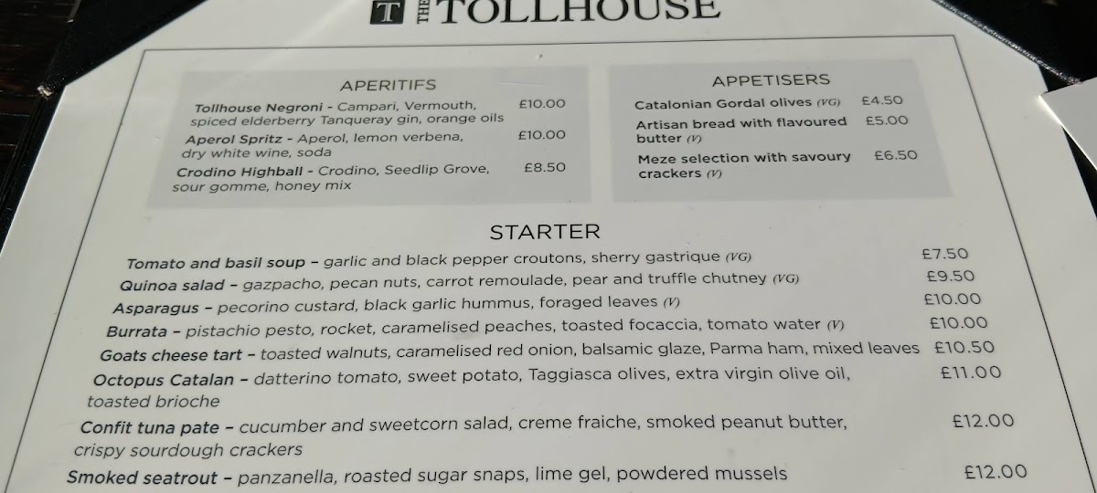 Menu The Tollhouse-10