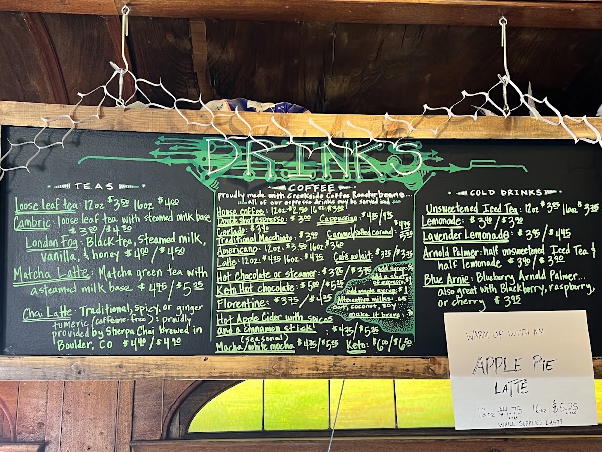Menu The Train Cars Coffee And Kava-10