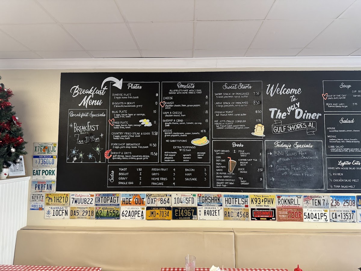 Menu The Ugly Diner-1