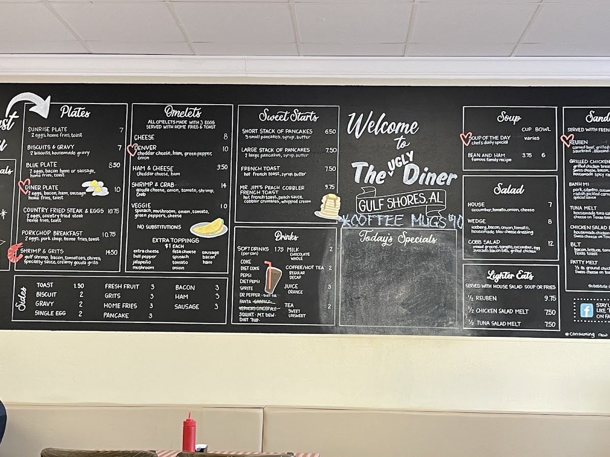 Menu The Ugly Diner-8