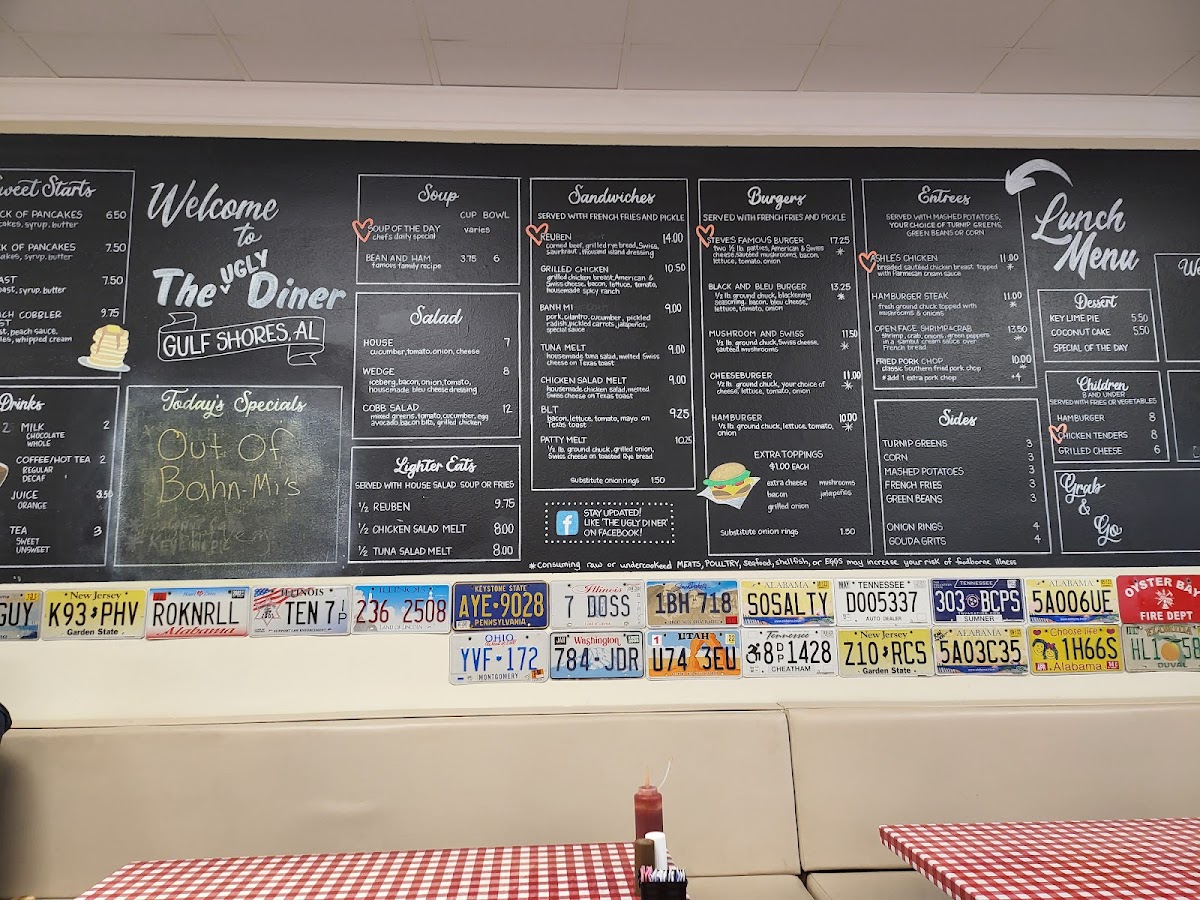Menu The Ugly Diner-9