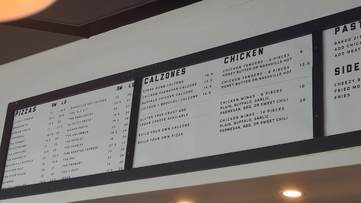 Menu The Upper Crust Pizzeria-2
