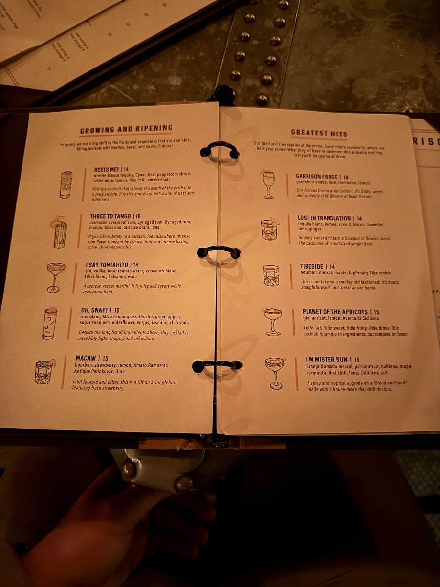 Menu The Uptown Garrison-8