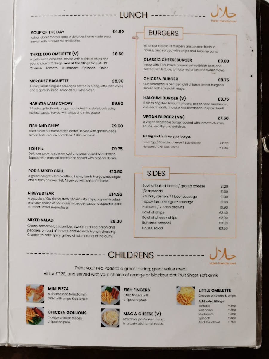 Menu The Vanilla Pod Cafe Patisserie-1