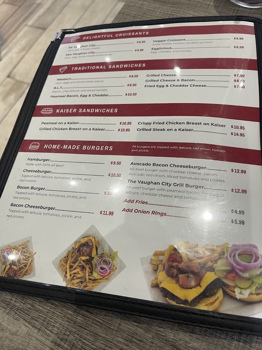 Menu The Vaughan City Grill-3