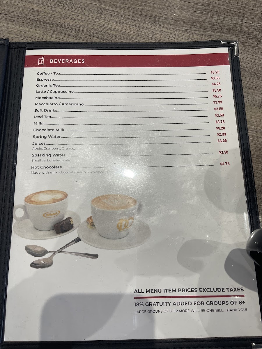 Menu The Vaughan City Grill-9