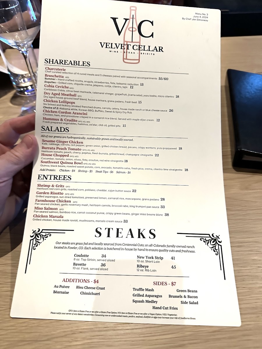 Menu The Velvet Cellar-6