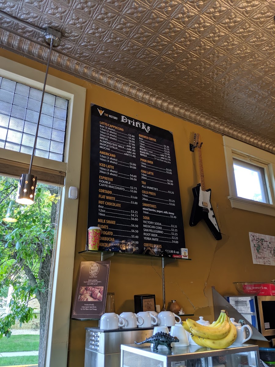 Menu The Victory Madison-2