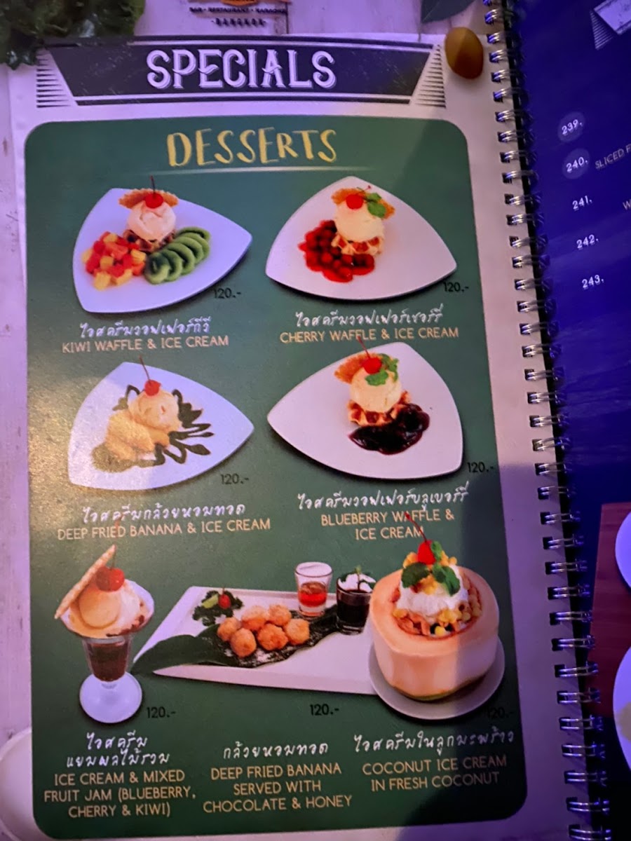 Menu The View Village-4