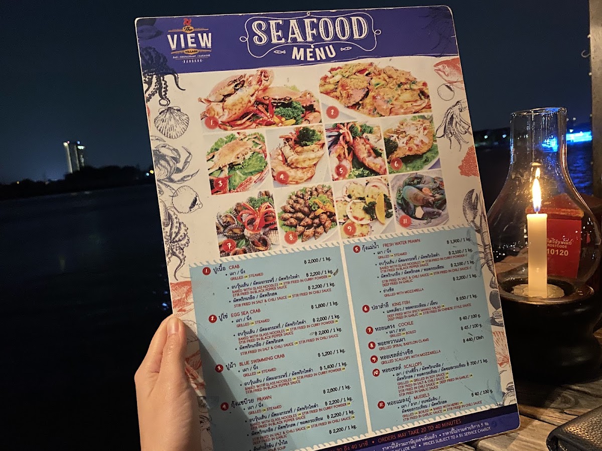 Menu The View Village-5