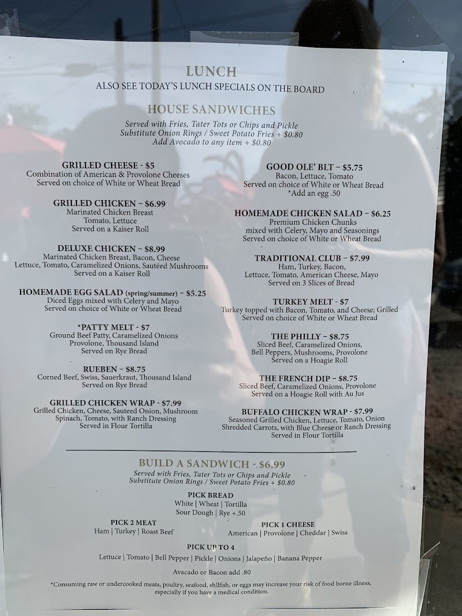 Menu The Village Cafe-5