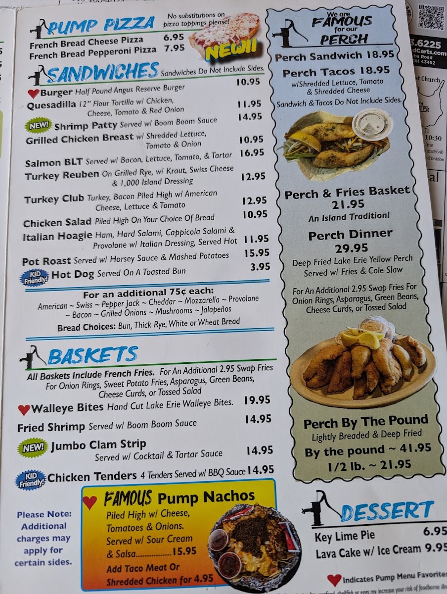 Menu The Village Pump-5